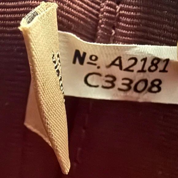 Coach Signature Brown and Red Two Way Wristlet/Handbag - Picture 14 of 14